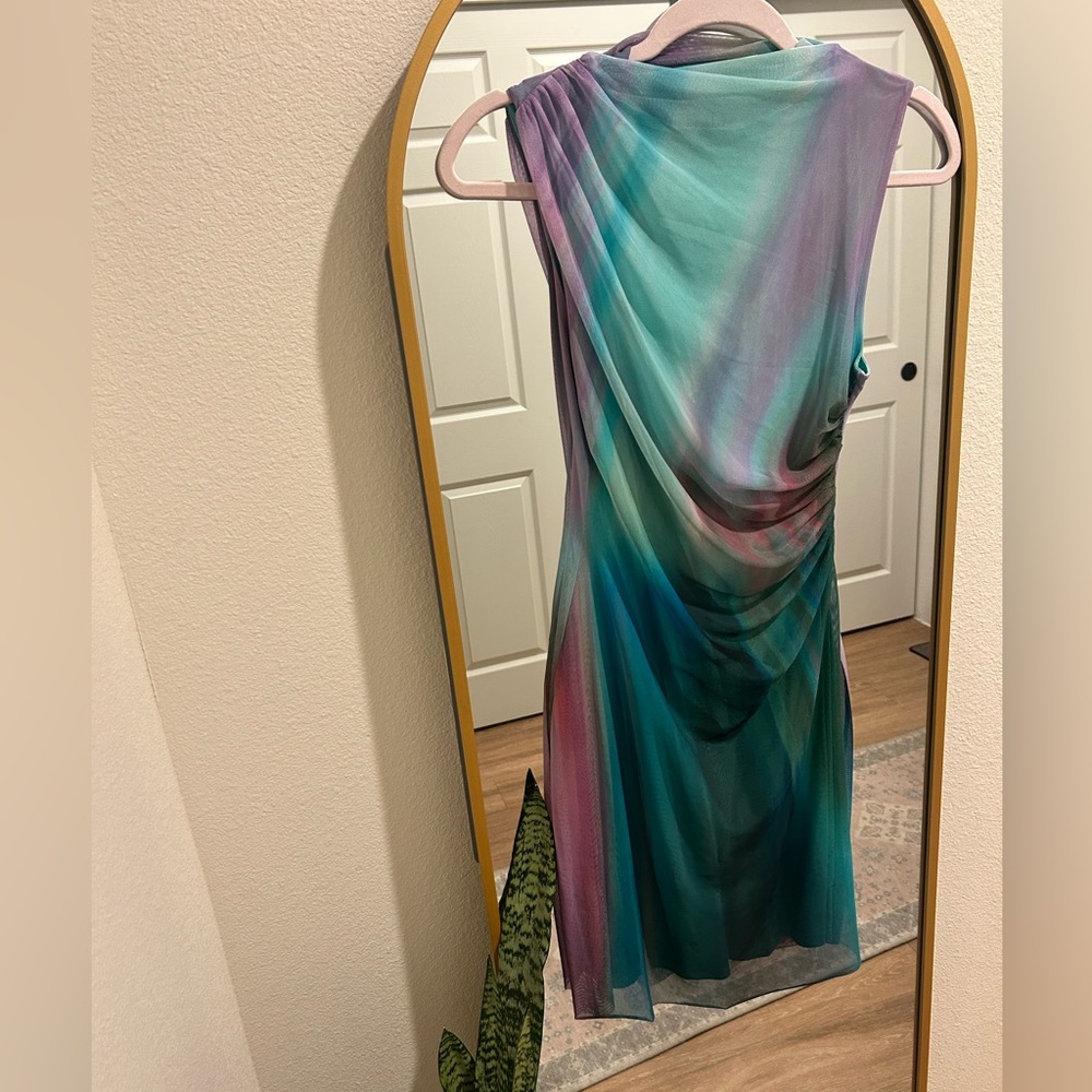 Desigual tulle wave dress
